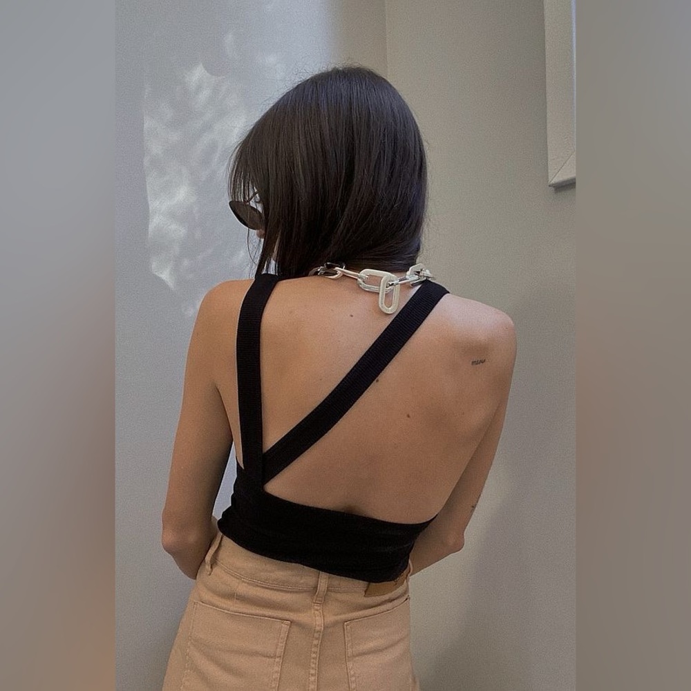 The Line by K XIMENO Tank Top (Black)